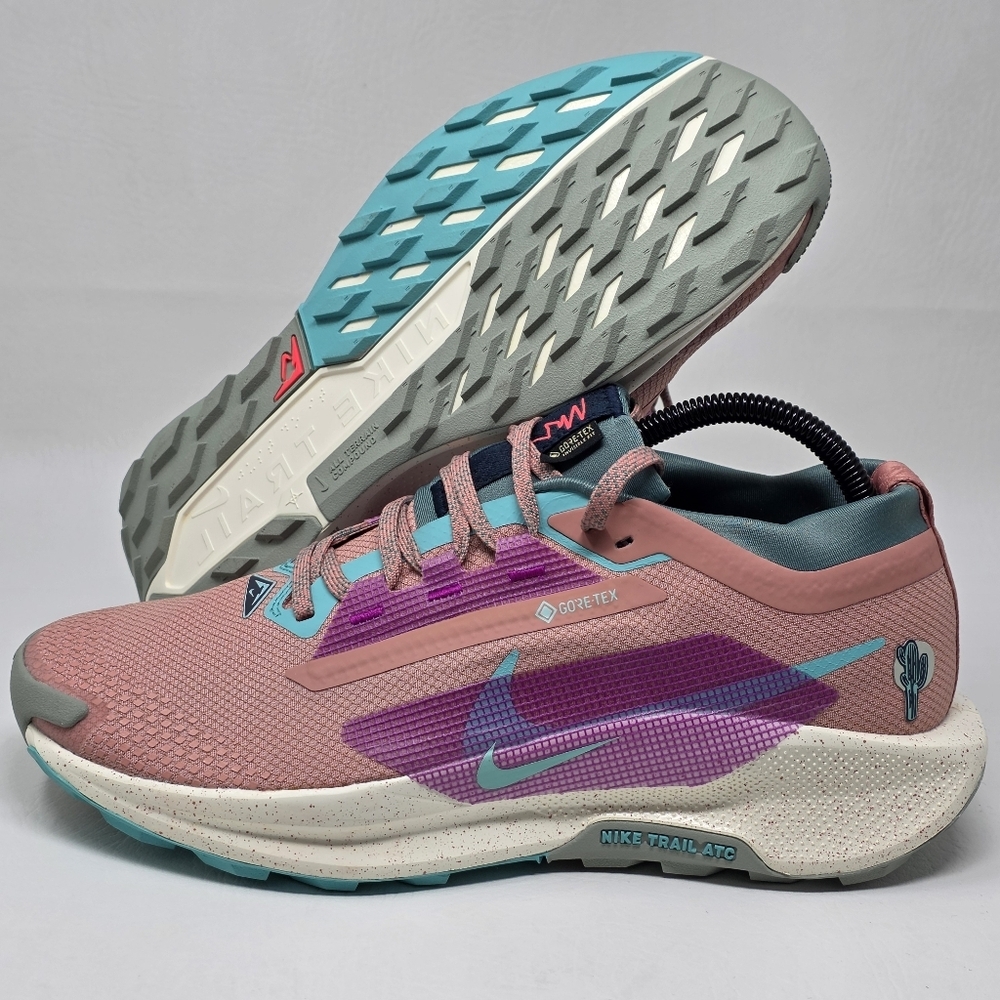 Nike Pegasus Trail 5 GTX Mens Size 9 Running Shoes Multicolor FQ0908-600 NEW